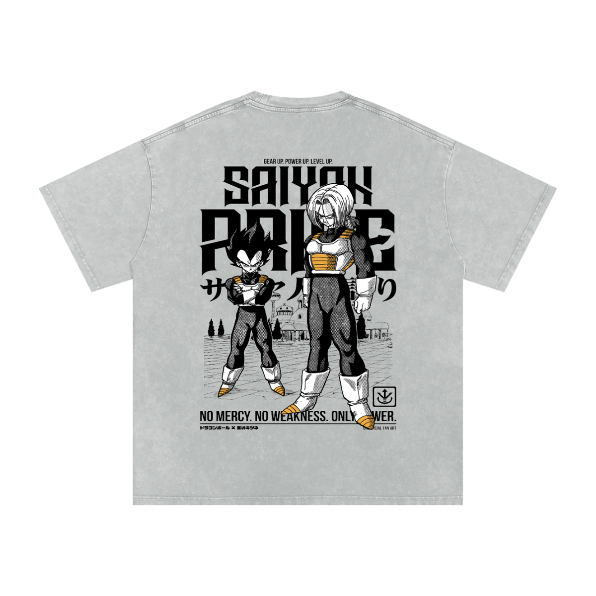 SAIYAN PRIDE DRAGONBALL Z OVERSIZED T SHIRT