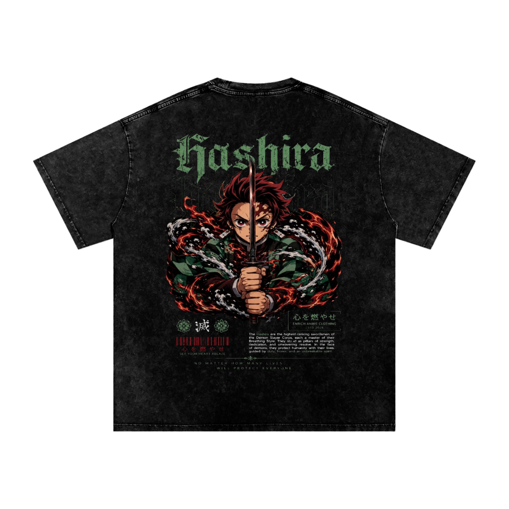 TANJIRO KAMADO DEMON SLAYER OVERSIZED T SHIRT