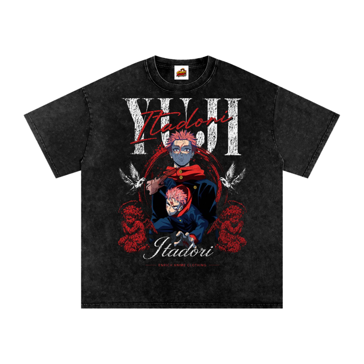 YUJI ITADORI JJK OVERSIZED T SHIRT