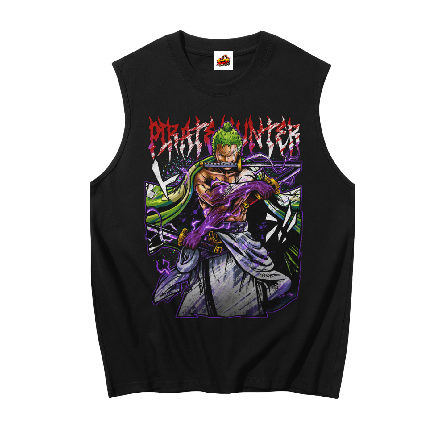 ZORO PIRATE HUNTER ONE PIECE ONE PIECE TANK TOP