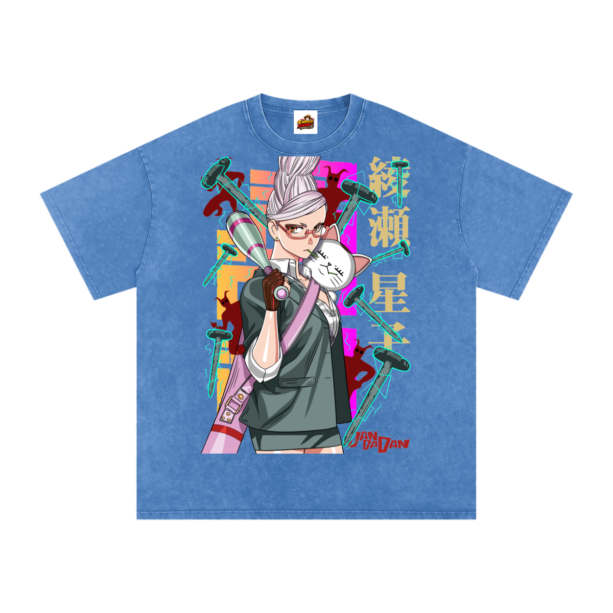 GRANNY SEIKO AYASE DAN DA DAN OVERSIZED T SHIRT