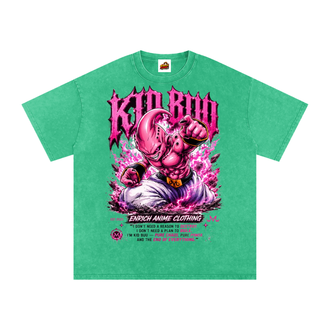 KID BUU DRAGONBALL Z OVERSIZED T SHIRT