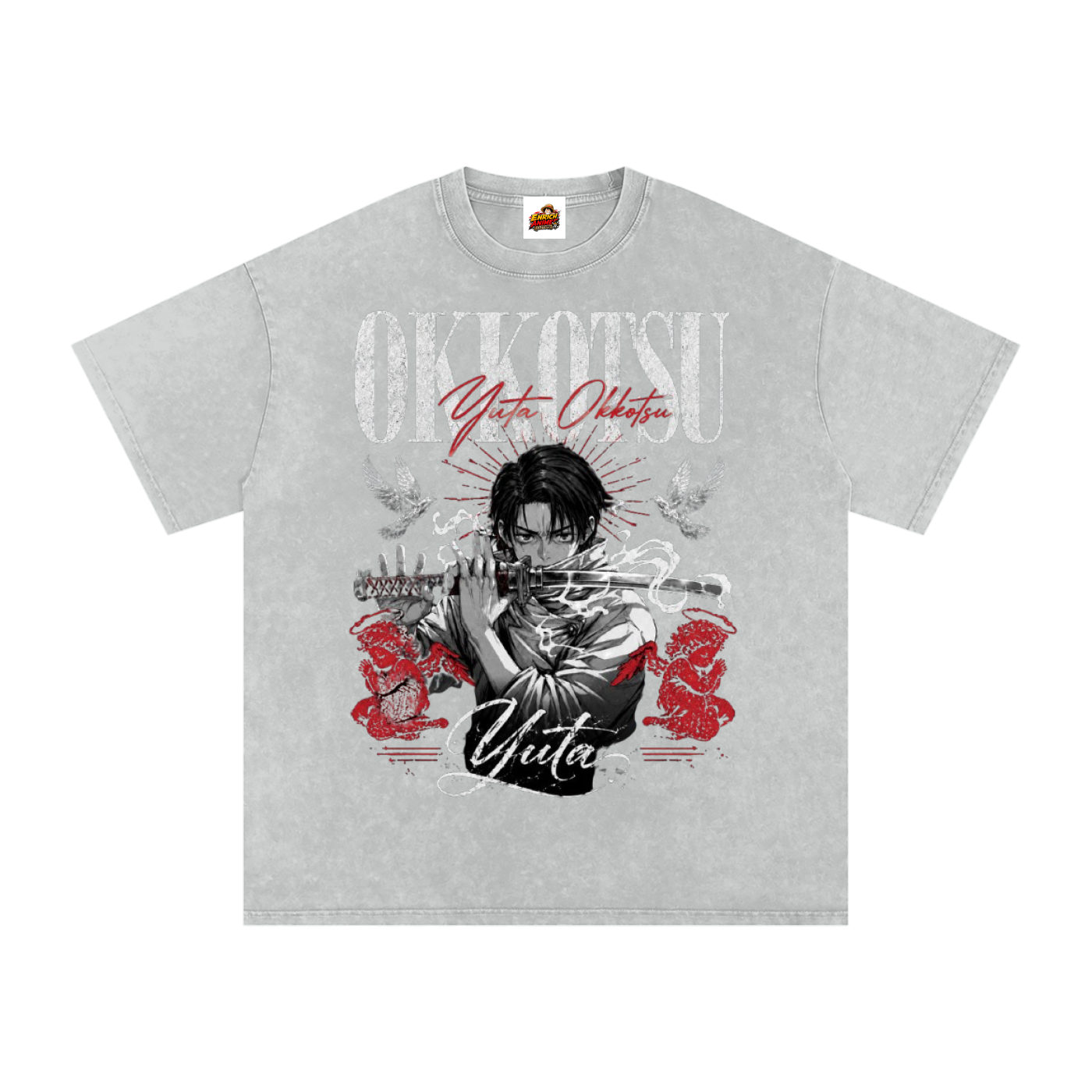 YUTA OKKOTSU JJK OVERSIZED T SHIRT