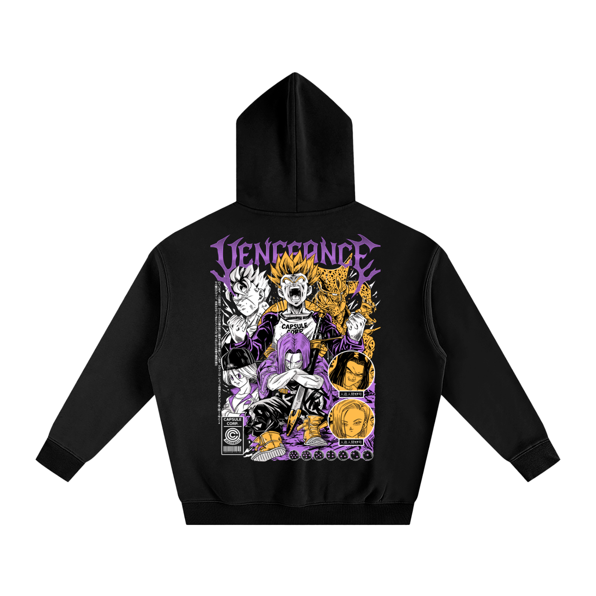 FUTURE TRUNKS VENGEANCE DBZ HOODIE
