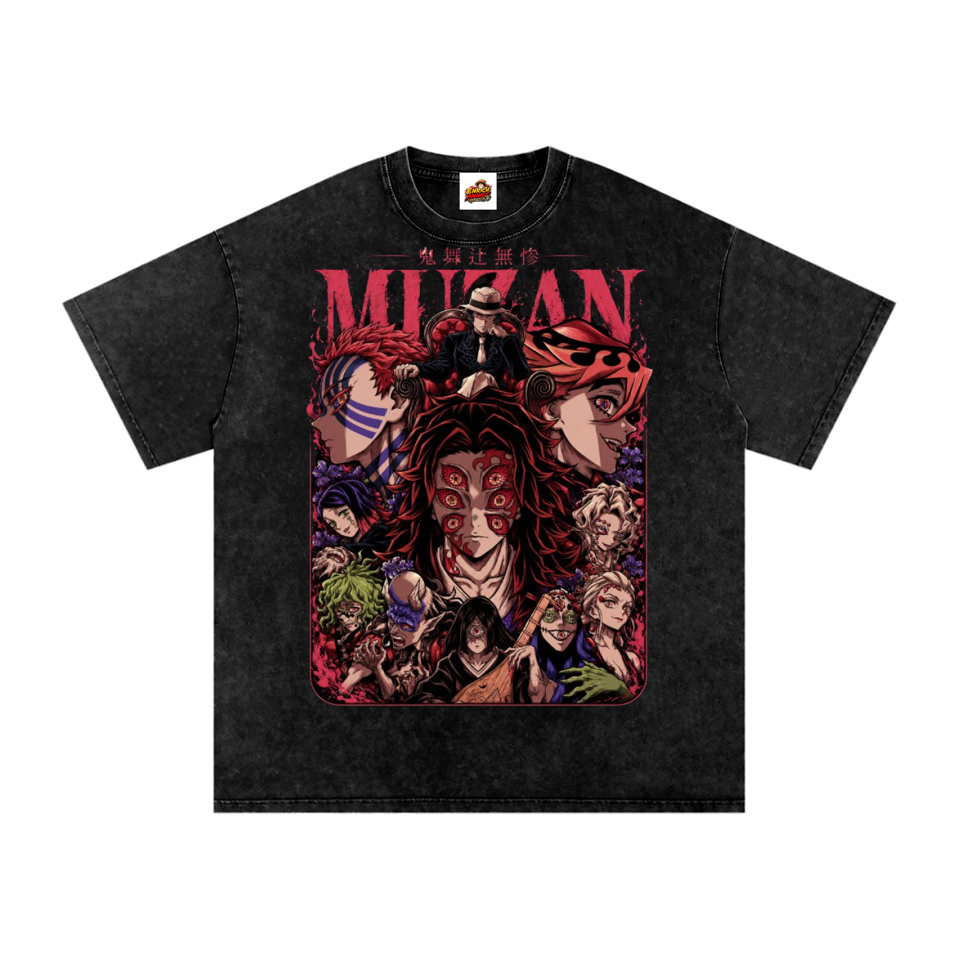 DEMONS OF MUZAN DEMON SLAYER OVERSIZED T SHIRT