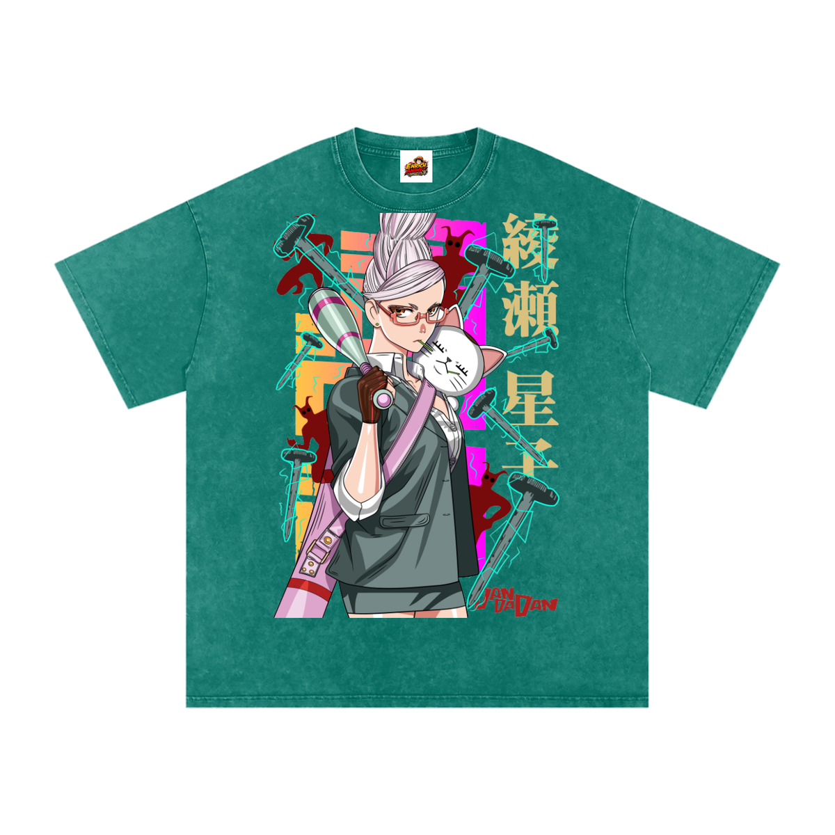 GRANNY SEIKO AYASE DAN DA DAN OVERSIZED T SHIRT