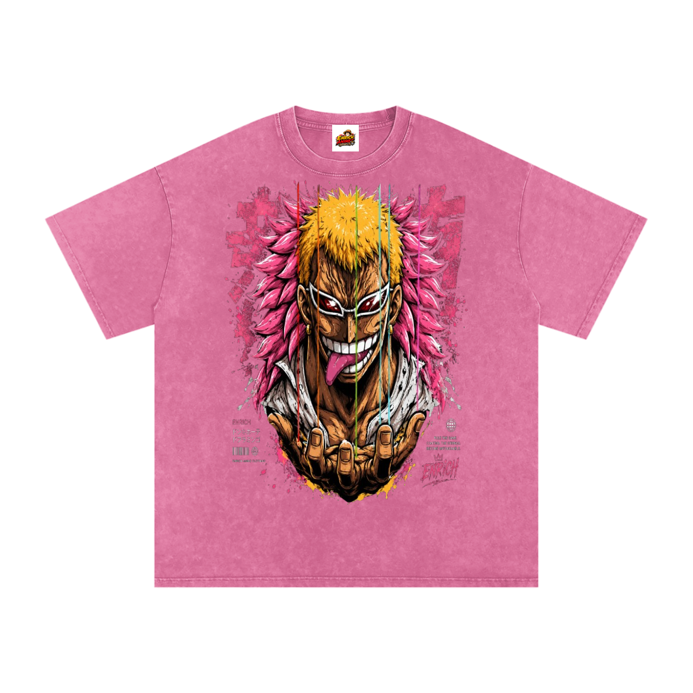 DONQUIXOTE DOFLAMINGO ONE PIECE OVERSIZED T SHIRT