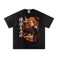 KYOJURO RENGOKU FLAME HASIRA DEMON SLAYER OVERSIZED T SHIRT