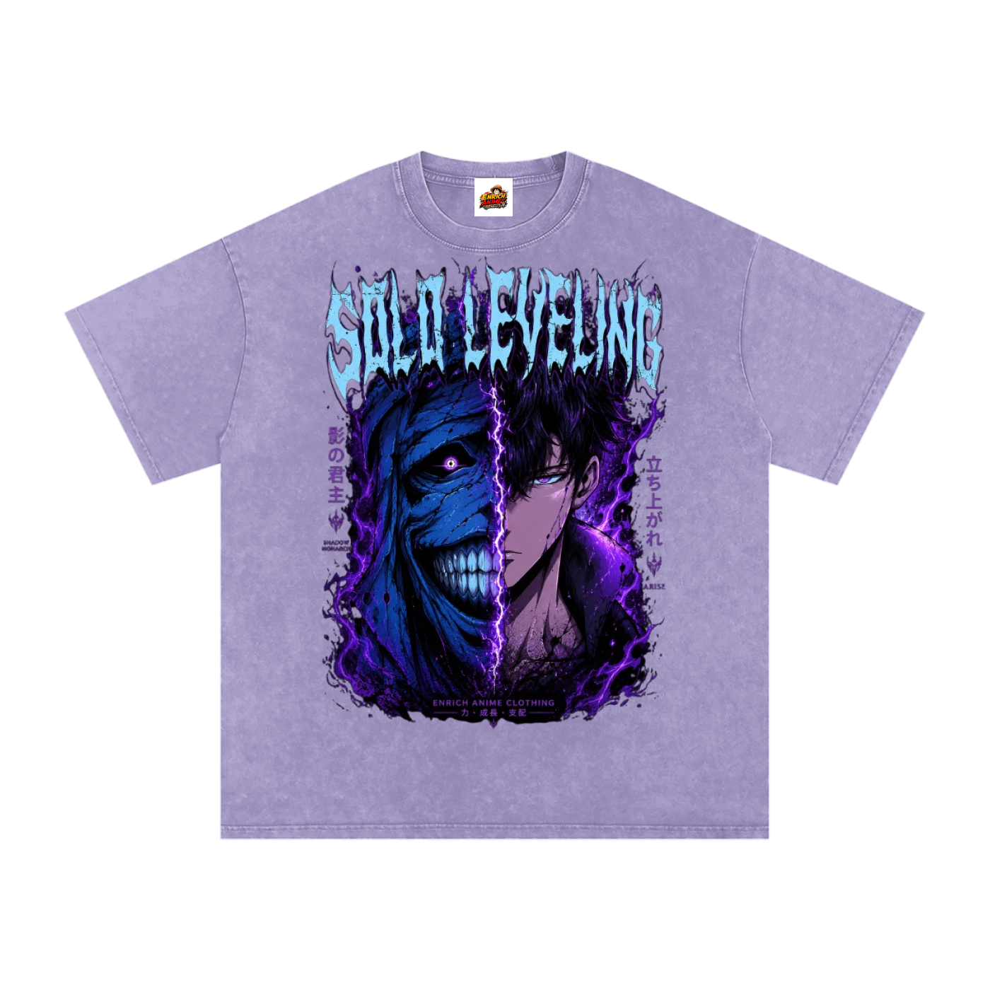 SUNG JINWOO STATUE SOLO LEVELING OVERSIZED T SHIRT