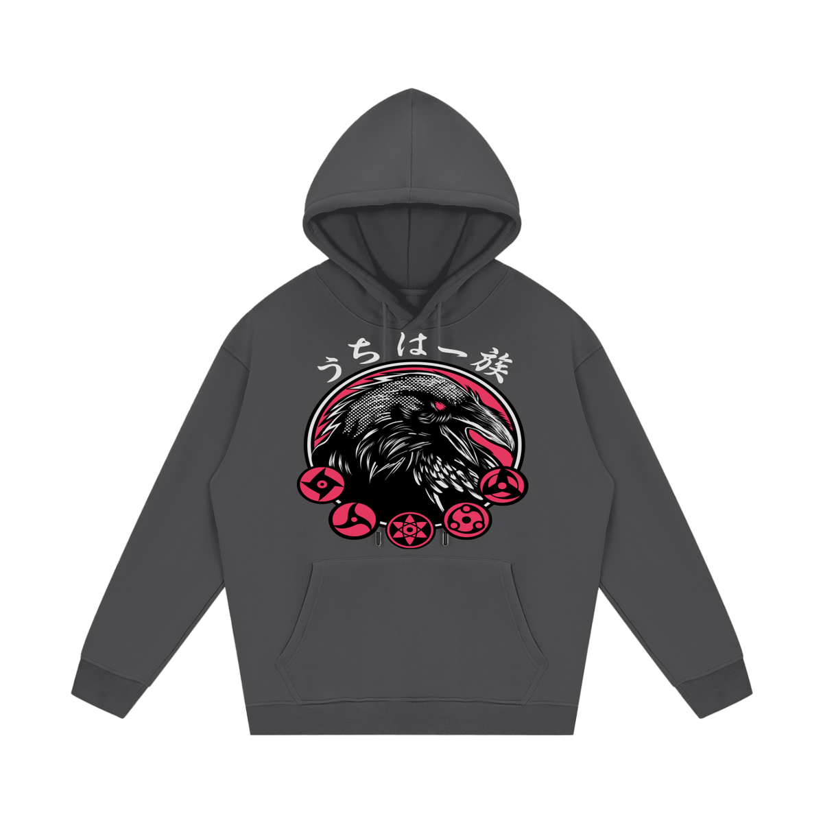 UCHIHA CLAN CROW NARUTO UNISEX HOODIE
