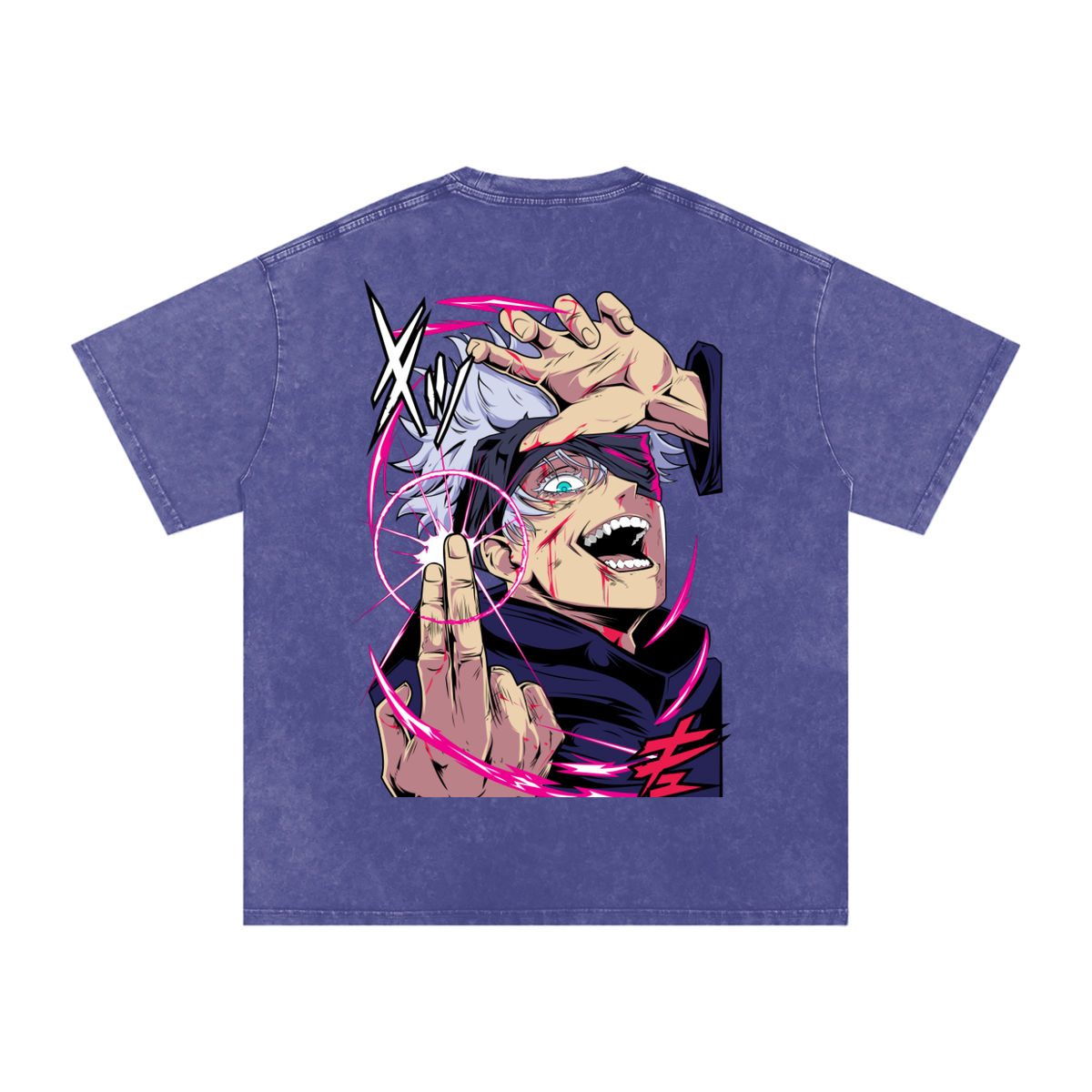 SATORU GOJO BLUE EYES JJK OVERSIZED T SHIRT