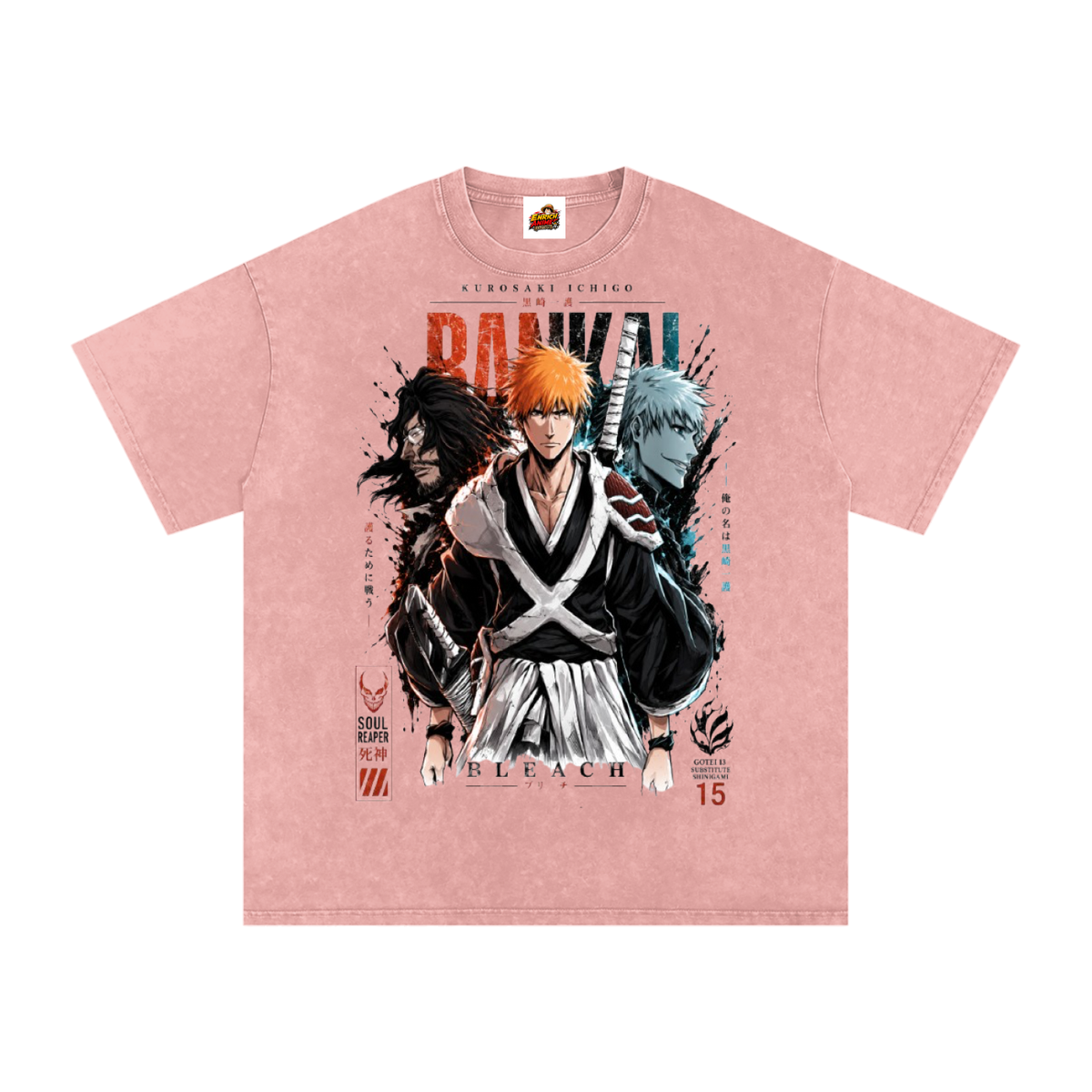 ICHIGO KURASAKI BLEACH OVERSIZED T SHIRT