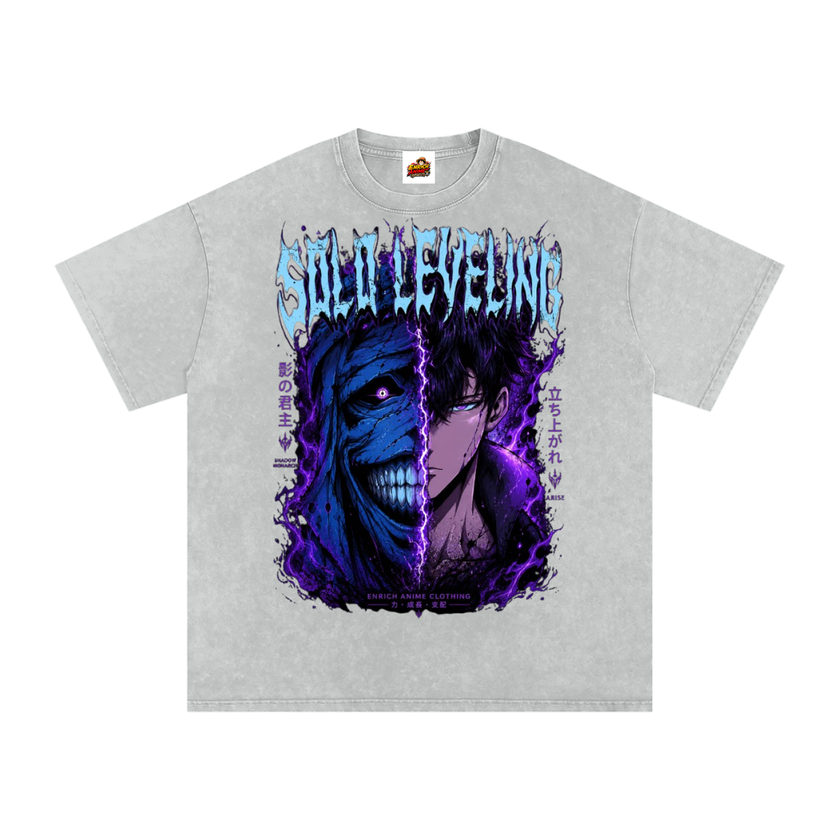 SUNG JINWOO STATUE SOLO LEVELING OVERSIZED T SHIRT