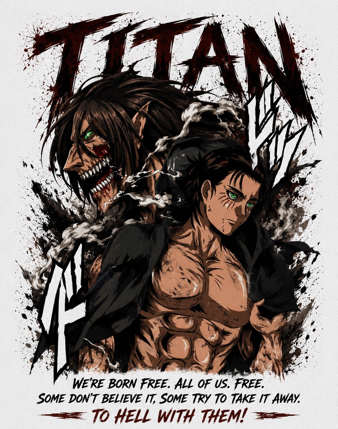 Attack On Titan collection artwork